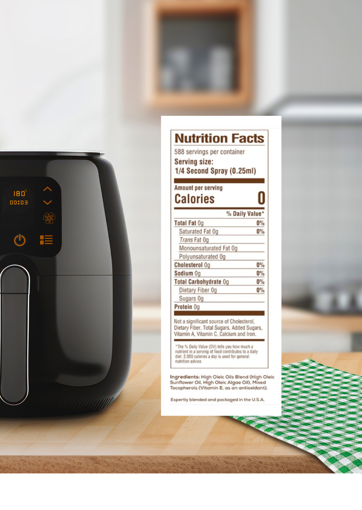 日常烹飪混合藻油(噴霧裝) Everyday High Heat Spray Blend