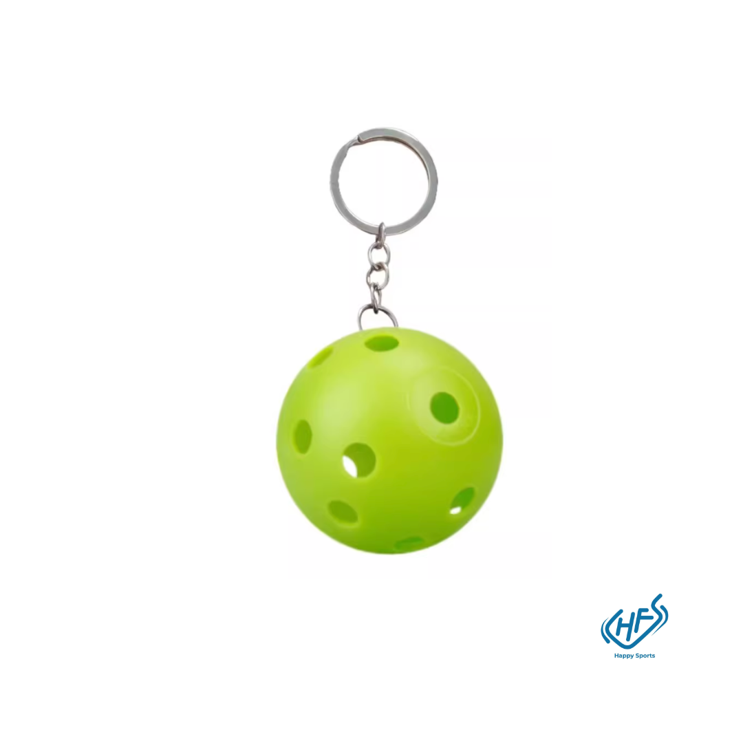迷你匹克球造型鑰匙扣 Mini Pickball-shaped keychain