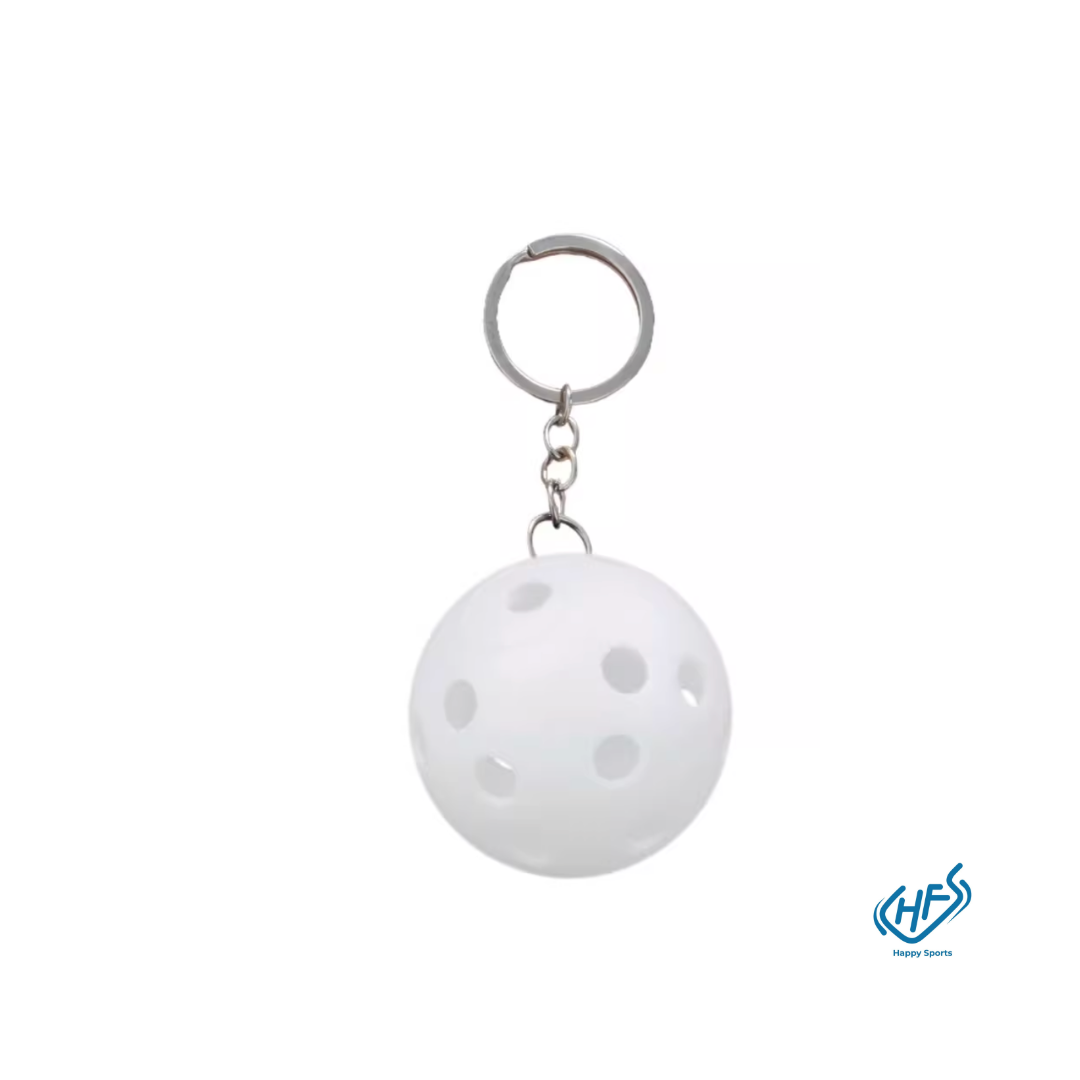 迷你匹克球造型鑰匙扣 Mini Pickball-shaped keychain