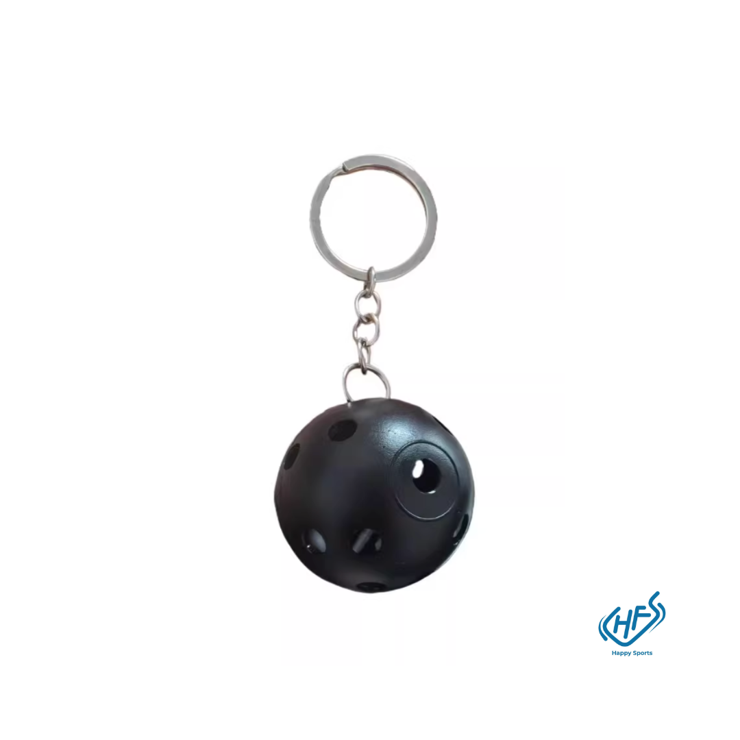迷你匹克球造型鑰匙扣 Mini Pickball-shaped keychain