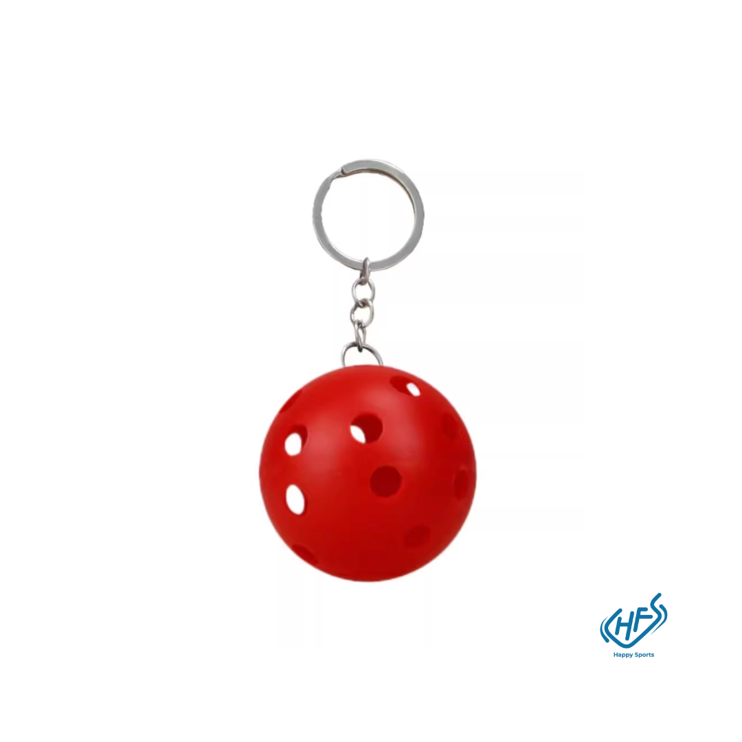 迷你匹克球造型鑰匙扣 Mini Pickball-shaped keychain