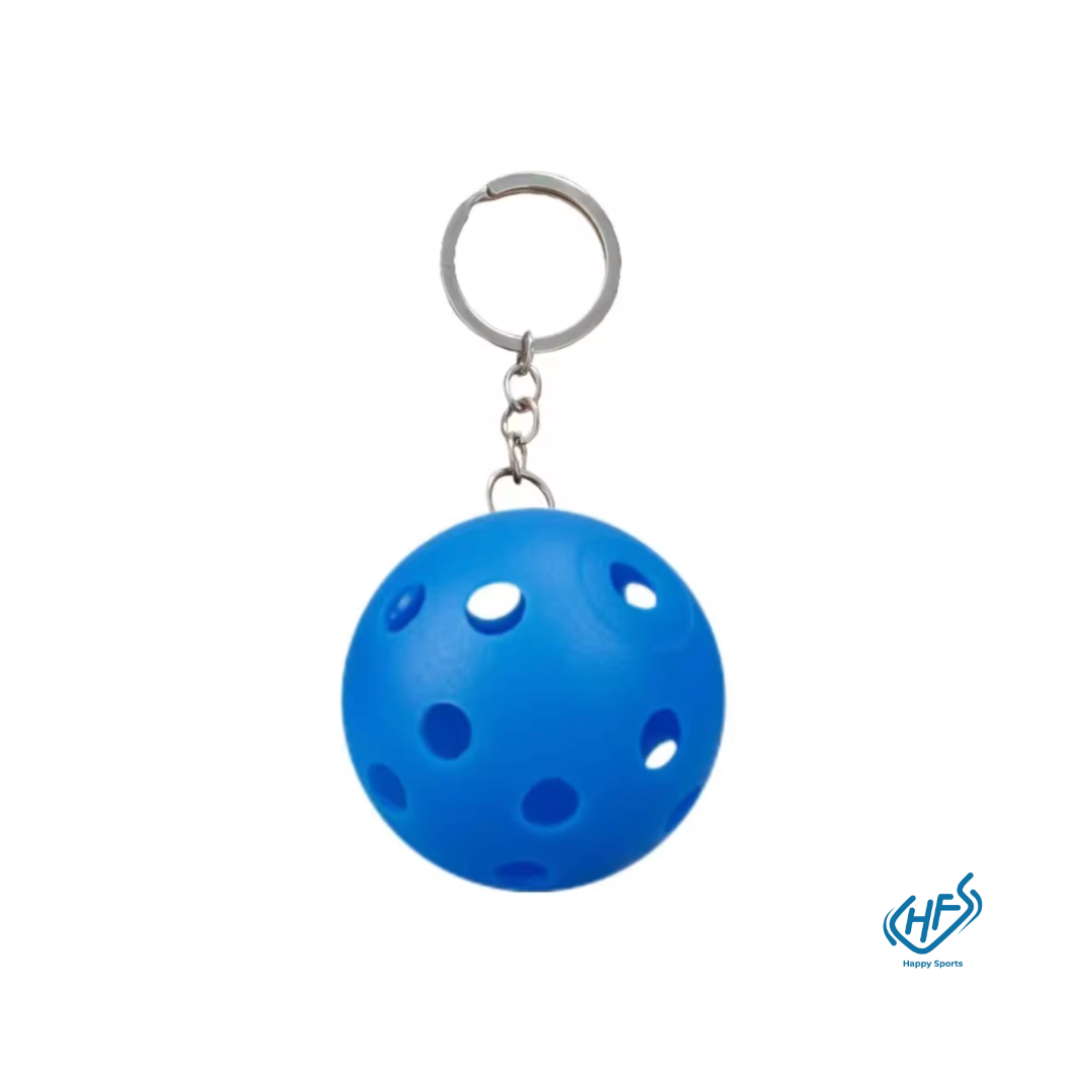 迷你匹克球造型鑰匙扣 Mini Pickball-shaped keychain