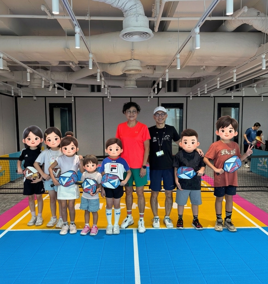 「適合 7至 12 歲小朋友 」兒童匹克球班(5堂) ✳️ Kids Pickleball Class (five lessons)