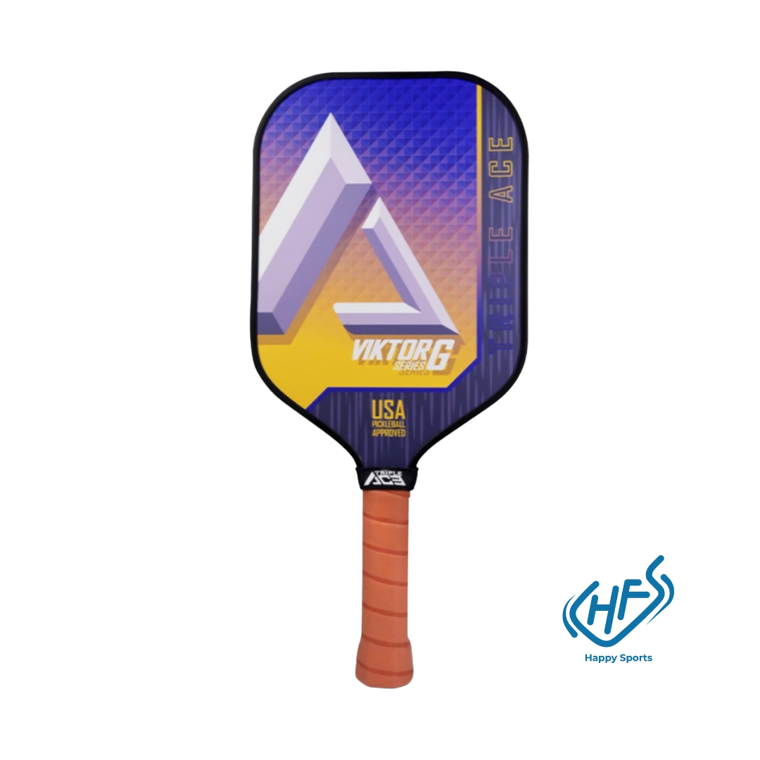 TRIPLE ACE 匹克球球拍 Pickleball paddle-征服者(黃藍色) Viktor-G (Yellow Blue)