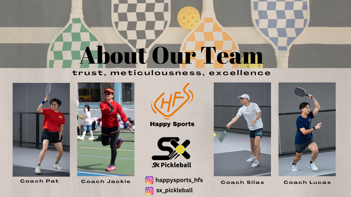 「光影。動感匹克球」兒童匹克球恆常班(4堂) ✳️ Pickleball Regular Class (four lessons)